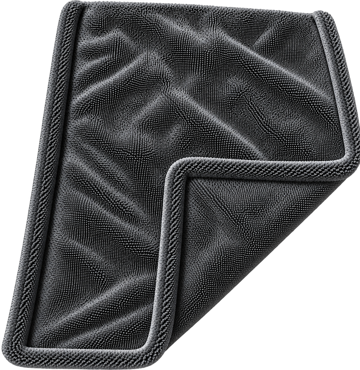 Mikrofiber Håndklæde 90X60 1200GSM Grå