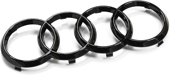 Audi front Logo Blank Sort 273 × 93 mm