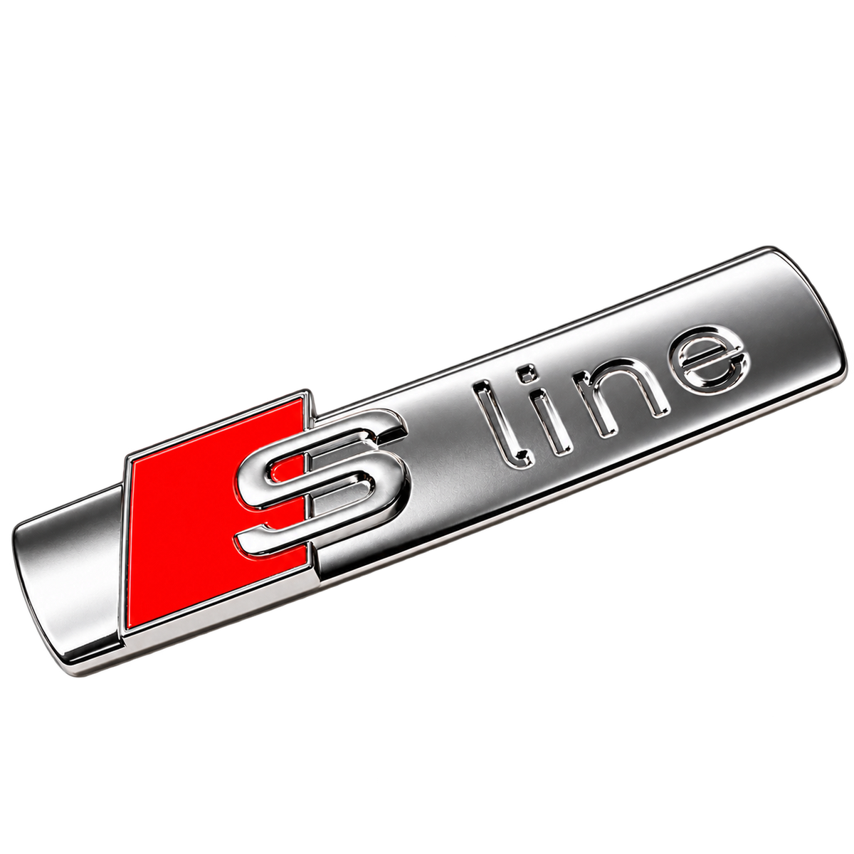 Audi S-Line Emblem – Chrome 1 Styk