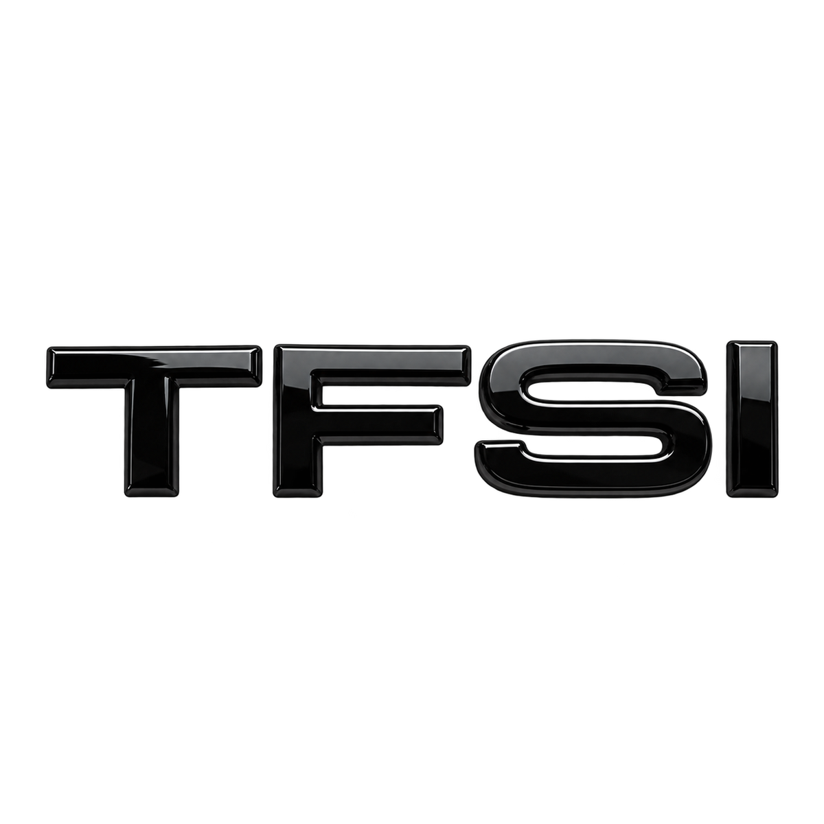 Audi TFSI logo i sort
