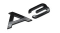 Audi A3 Emblem i sort