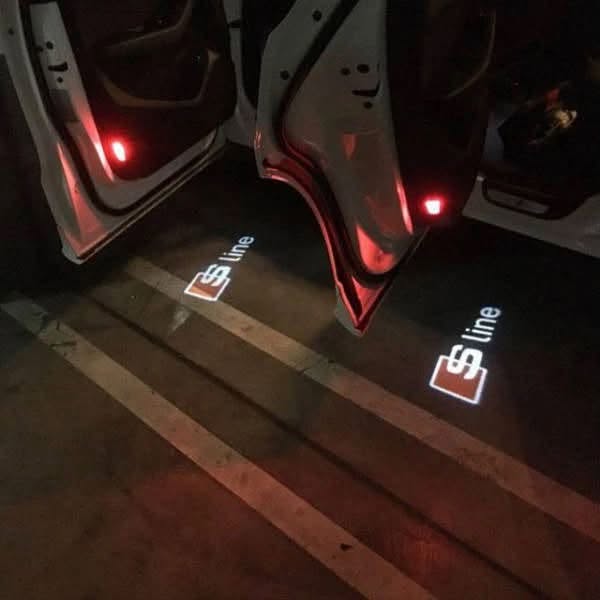 Audi S-line Logo Indstigningslys